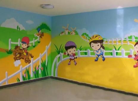 耿马幼儿园墙体彩绘制作流程及注意事项