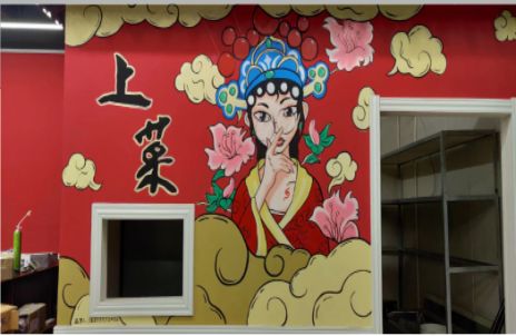 耿马墙体彩绘的发展和应用